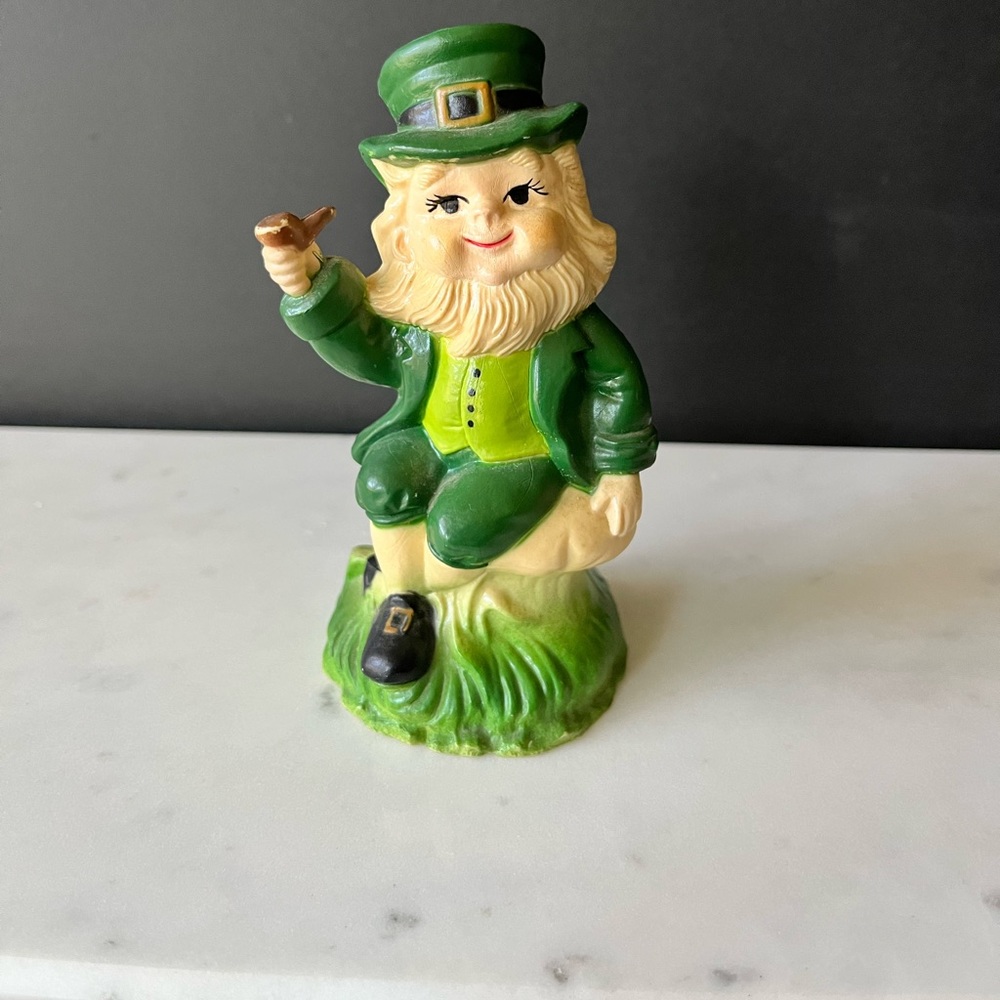 Vintage Leprechaun Figurine